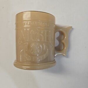 Vintage Whataburger Buffalo Nickel Coffee Mug Made In USA Trigger Finger Handle